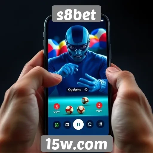 experiência do usuário em dispositivos móveis no s8bet